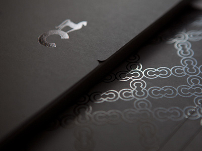 Cavalli 05 black on black branding c farm foil stamp horse letterhead logo pattern spot uv varnish stud wine