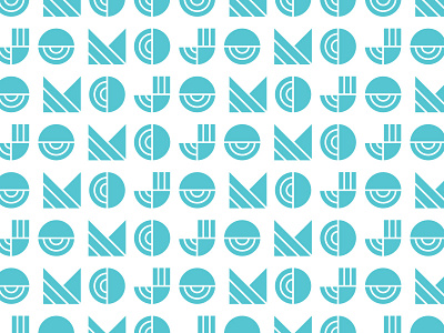 Mojo Hotel 03 blue branding decorative geometric j m mojo mojo hotel nautical o pattern