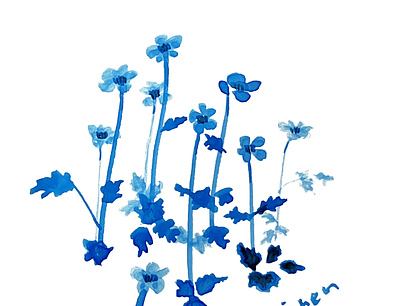 baikaoren_japanese flower design graphic design illustration textile wallpaper
