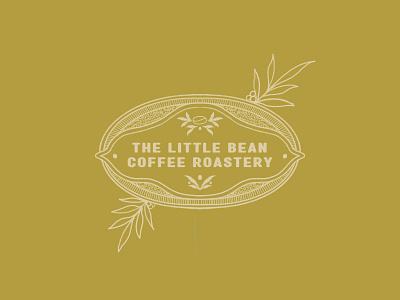 The Little Bean Coffee Roastery branding design graphic design illustration logo procreate typography