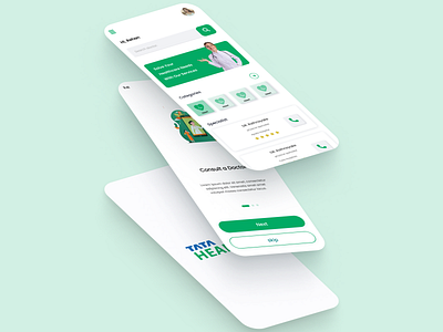 Health Care App UI Design