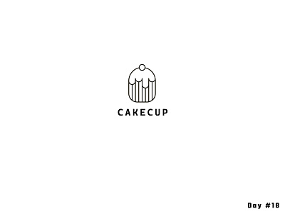 Daily Logo Challenge | Day #18 - Cupcake Logo branding graphic design logo vector