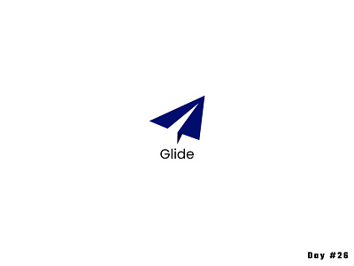 Daily Logo Challenge | Day #26 - Paper Airplane branding design graphic design illustration logo vector