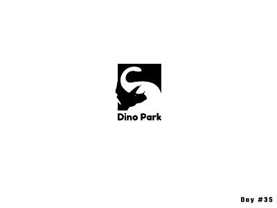 Daily Logo Challenge | Day #35 - Dinosaur Amusement Park branding design graphic design logo vector