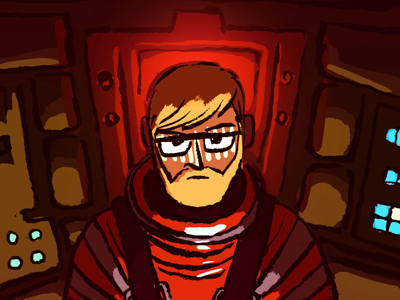 Open the pod bay doors, HAL. by Brandon James Scott on Dribbble