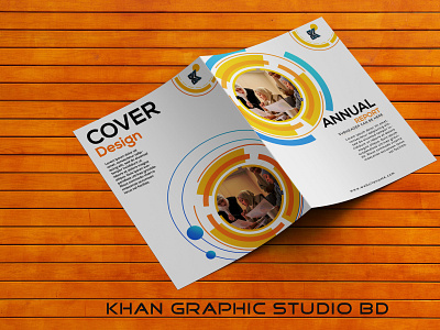 Annual Report Cover Design/ Modern Annual Report Cover Design