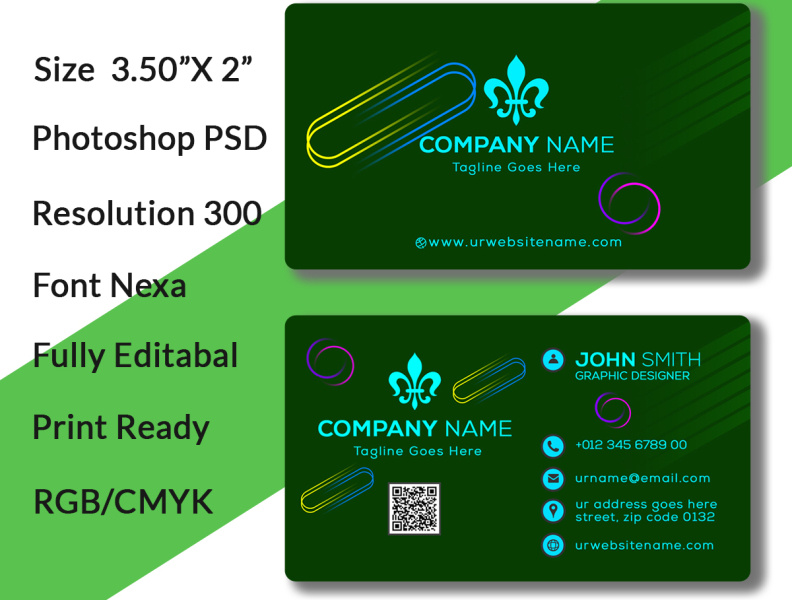 Modern Business Visiting Card/ Digital Visiting Card Design by Komol