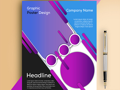 Digital Graphic Poster Design/ Business Poster Template design designbunker graphic design