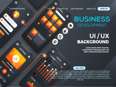 Modern Abstract Background| UI UX Background Design backgroundfotomurah graphic design