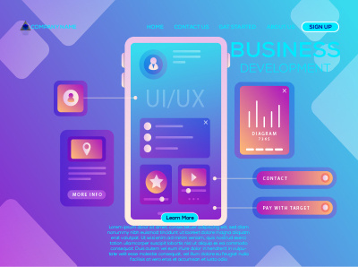 Modern Abstract Background| UI UX Background Design