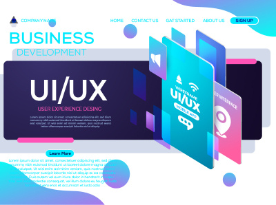 Modern Abstract Background| UI UX Background Design by Komol Khan on ...