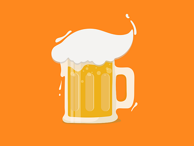 Trump As Booze beer booze drawing food illustration orange president trump