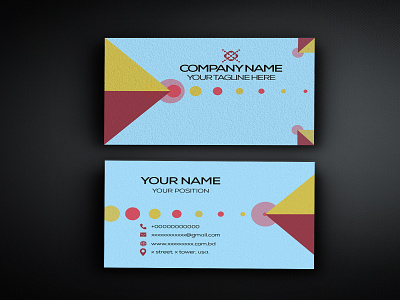 Business Card Design Template business card design