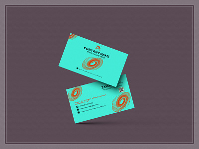 This is my business card design branding graphic design ui