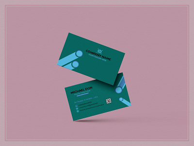 Modern Business card branding graphic design ui