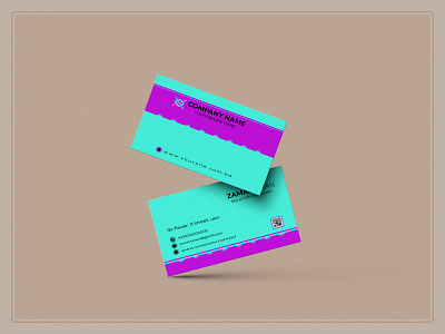 This is my business card design project. graphic design ui