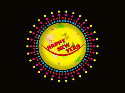 new year card designs branding graphic design logo
