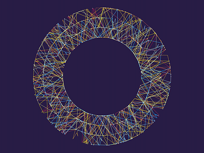 Generative Splines 02 algorithm art coding design generative python