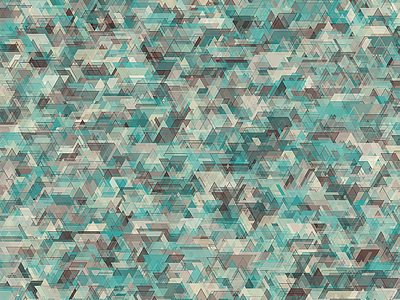 Equilateral Confusion - Teal art colors design equilateral generative pattern processing