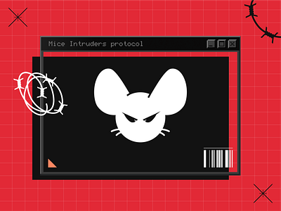 Mice Intruders Protocol branding character design illustration logo mouse stickers