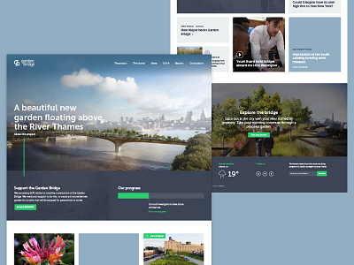 Garden Bridge bridge donate garden london pitch ui