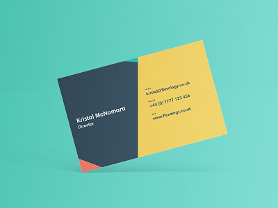 Business cards angles bright business cards print