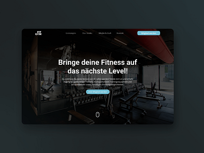 FITGym - GYM Website