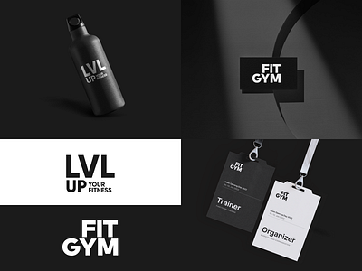 FitGym - Branding Example ⚫️⚪️