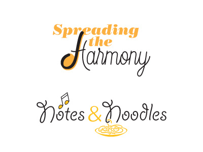 Notes & Noodles, Spreading the Harmony