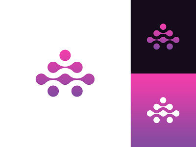A Logo abstract logo branding exploration idea lettermark logo logo design logo design concept logo designer professional sophisticated logo