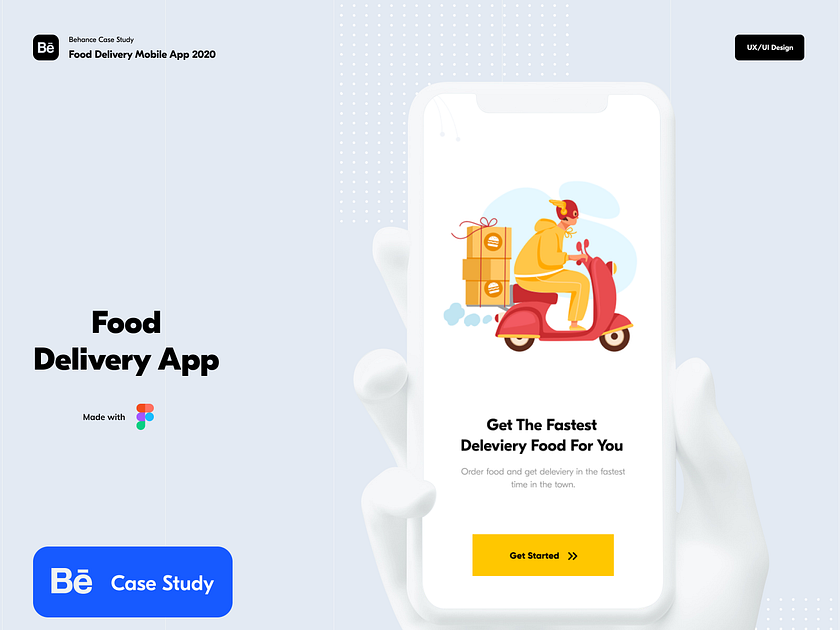 Food Delivery App - Behance Case Study by Imran Molla on Dribbble