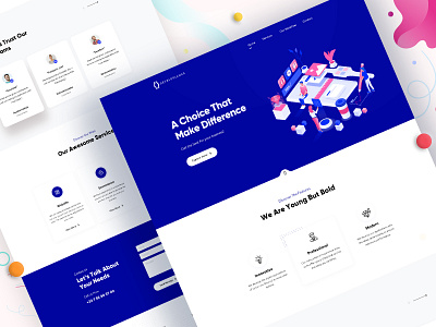 Digital Agency Landing Page