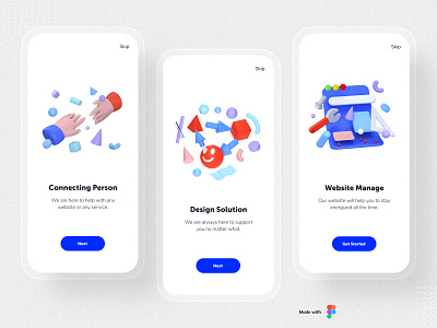 Onboarding Screen Design