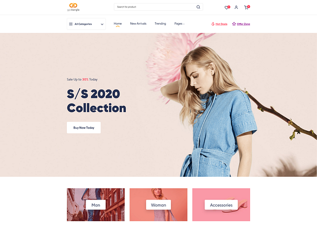 eCommerce: website by Imran Molla on Dribbble