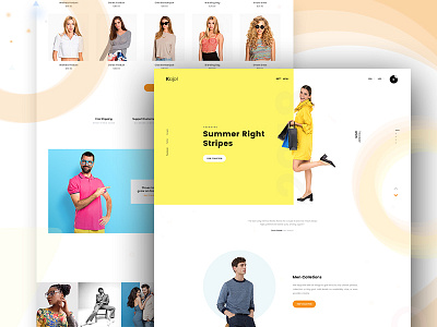 Fashionable 01 clean clothes cosmetic creative e commerce ecommerce fashion landing page minimal modern online store product shop store typography ui ux web web design website