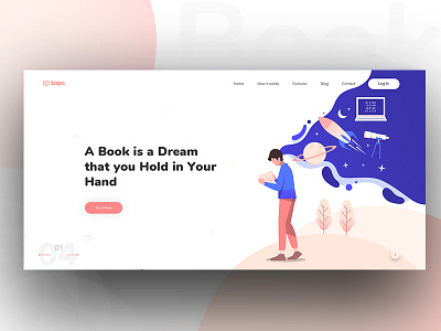 Book Landing Page