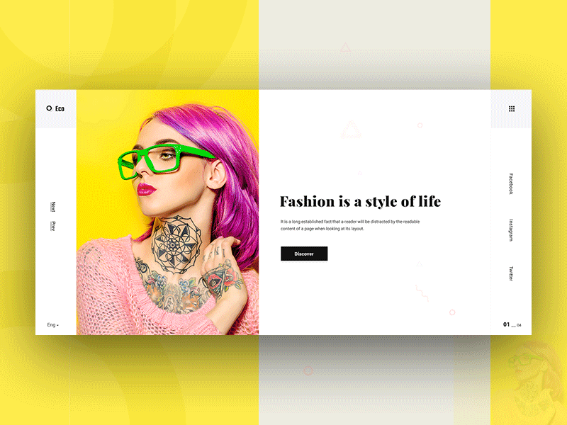 Fashion Exploration animation bangladesh clean design e commerce ecommerce exploration fashion gif home page interaction landing minimal product product design ui ux web web landing page website