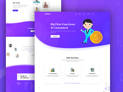 Financial Firm agency bangladesh business creative finance finance business finance landing page finances financial advisor financial analysis financial firm financial services illustration landing page typography ui ux web web design website