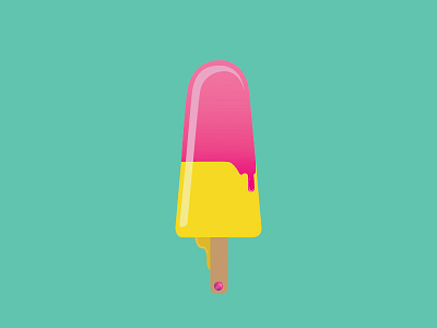 Ice pop (Freebie) ai clean delicious design digital ice cream ice cream cone icecream icepop illustration instafood landing page ui ui illustration ux vector web web design website yummy
