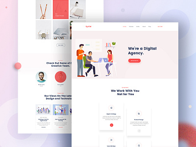 Design Agency - Homepage V3 agency agency landing page business clean ui design clean user interface clean website design design agency home page illustration landing page landing page design minimal typography ui ui deisgn web web design website website design company