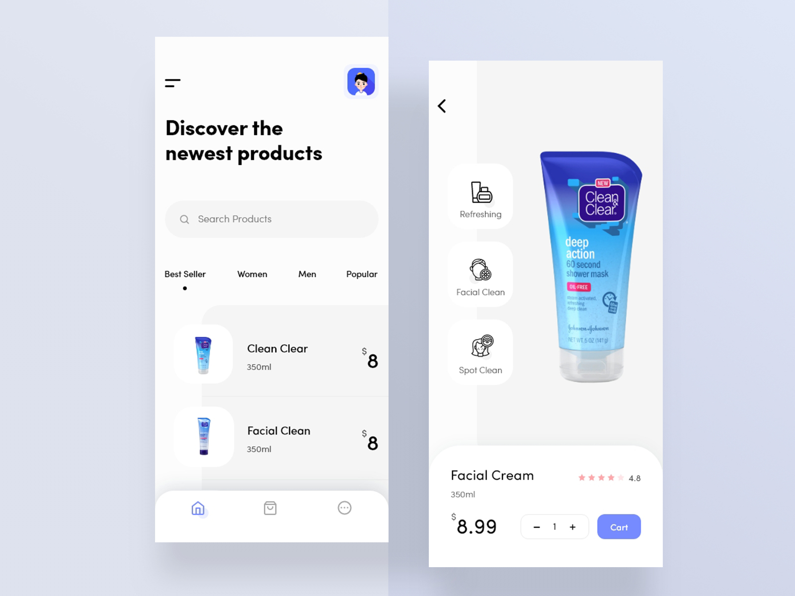 Skin Care Products App By Imran Molla On Dribbble