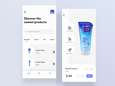 Skin Care Products App