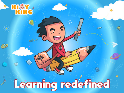 Let your kid explore the universe childrengames design educational game educational kids games illustration kids kidsgames kidyking learning games