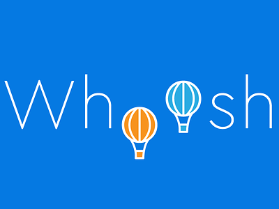 Whoosh branding daily logo challenge logo