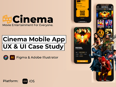 Cinema Mobile App - UX/UI Case Study