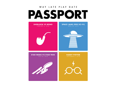 Way Late Play Date Passport