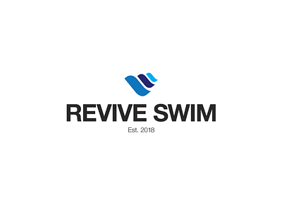 Rivive Swim design logo nashville revive swim