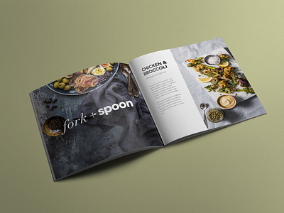 Fork + Spoon Magazine art direction chicken food foodie fork ma77design magazine nashville spoon