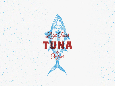 Fresh Tuna Sign branding design fish illustration logo logotype seafood tuna vector