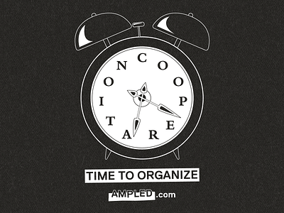 Time To Organize | Ampled design graphic design illustration typography